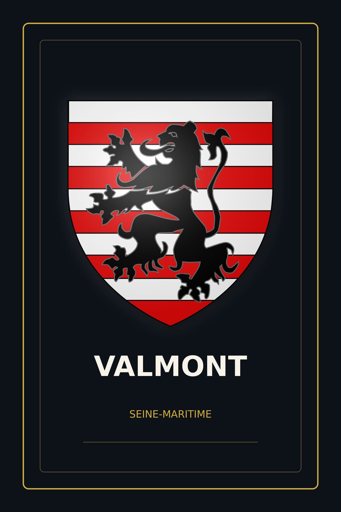 Blason de Valmont