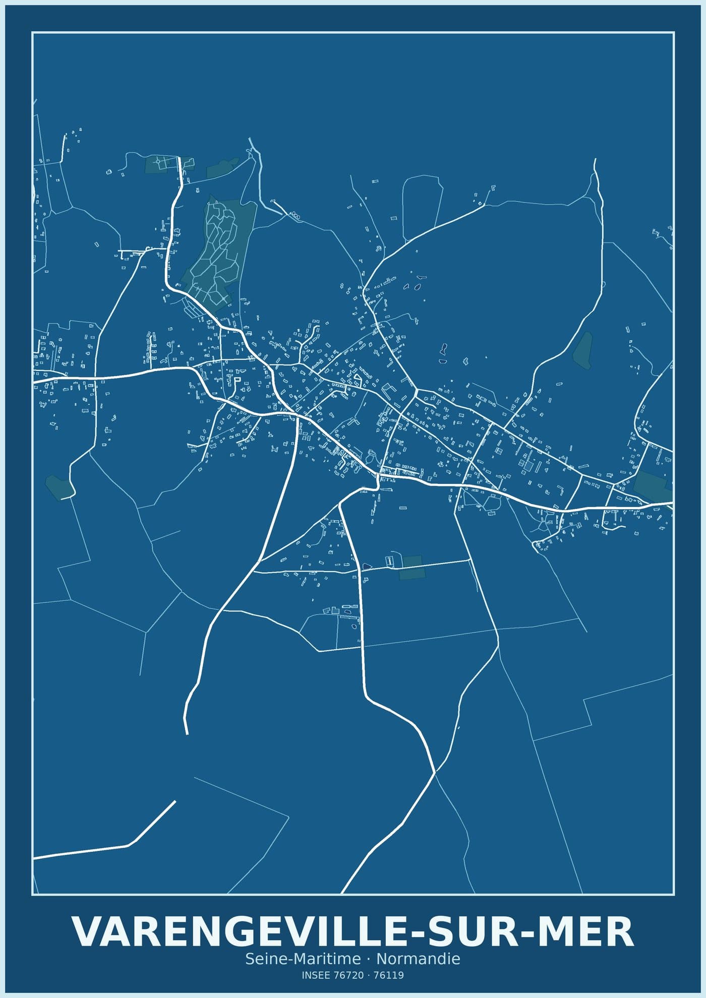 Plan de Varengeville-sur-Mer