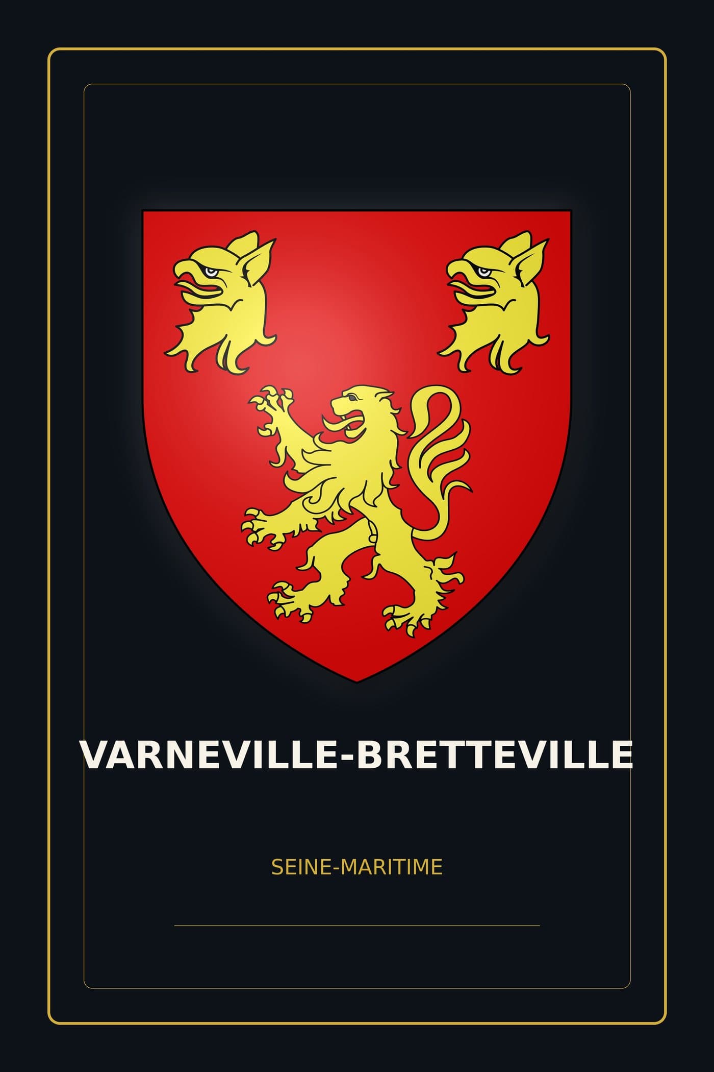 Blason de Varneville-Bretteville