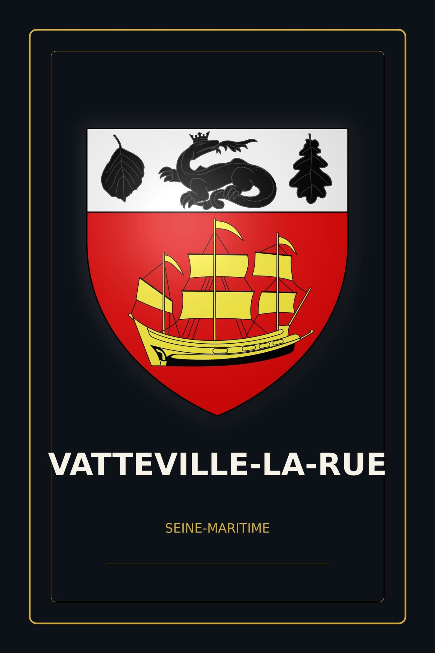 Blason de Vatteville-la-Rue