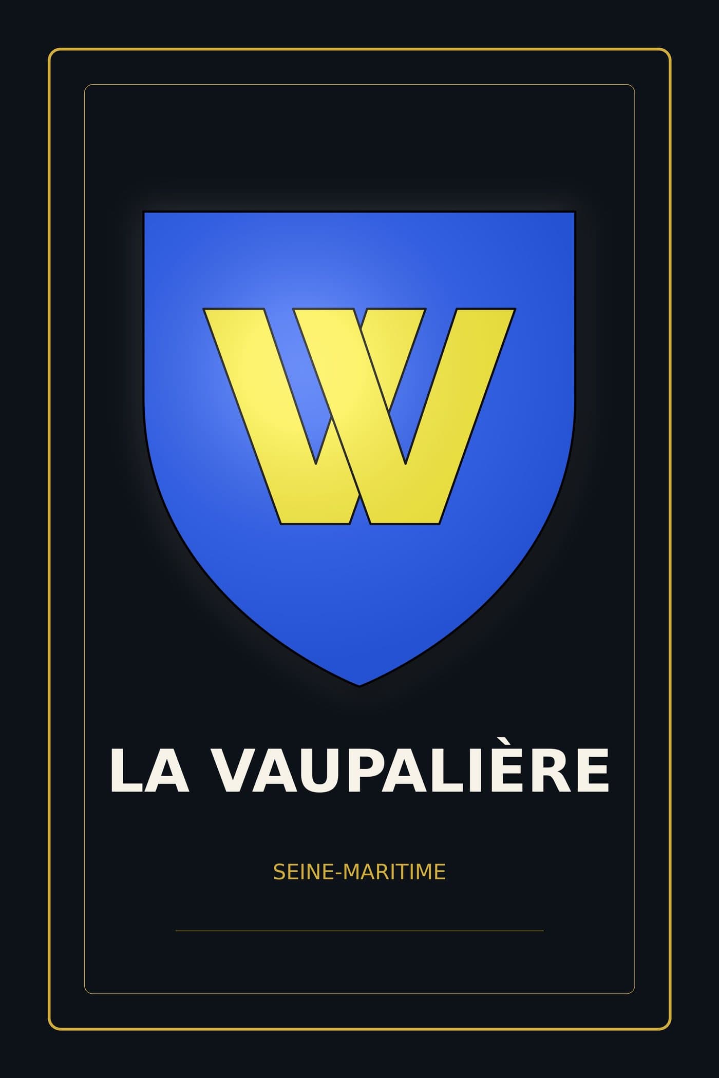 Blason de La Vaupalière
