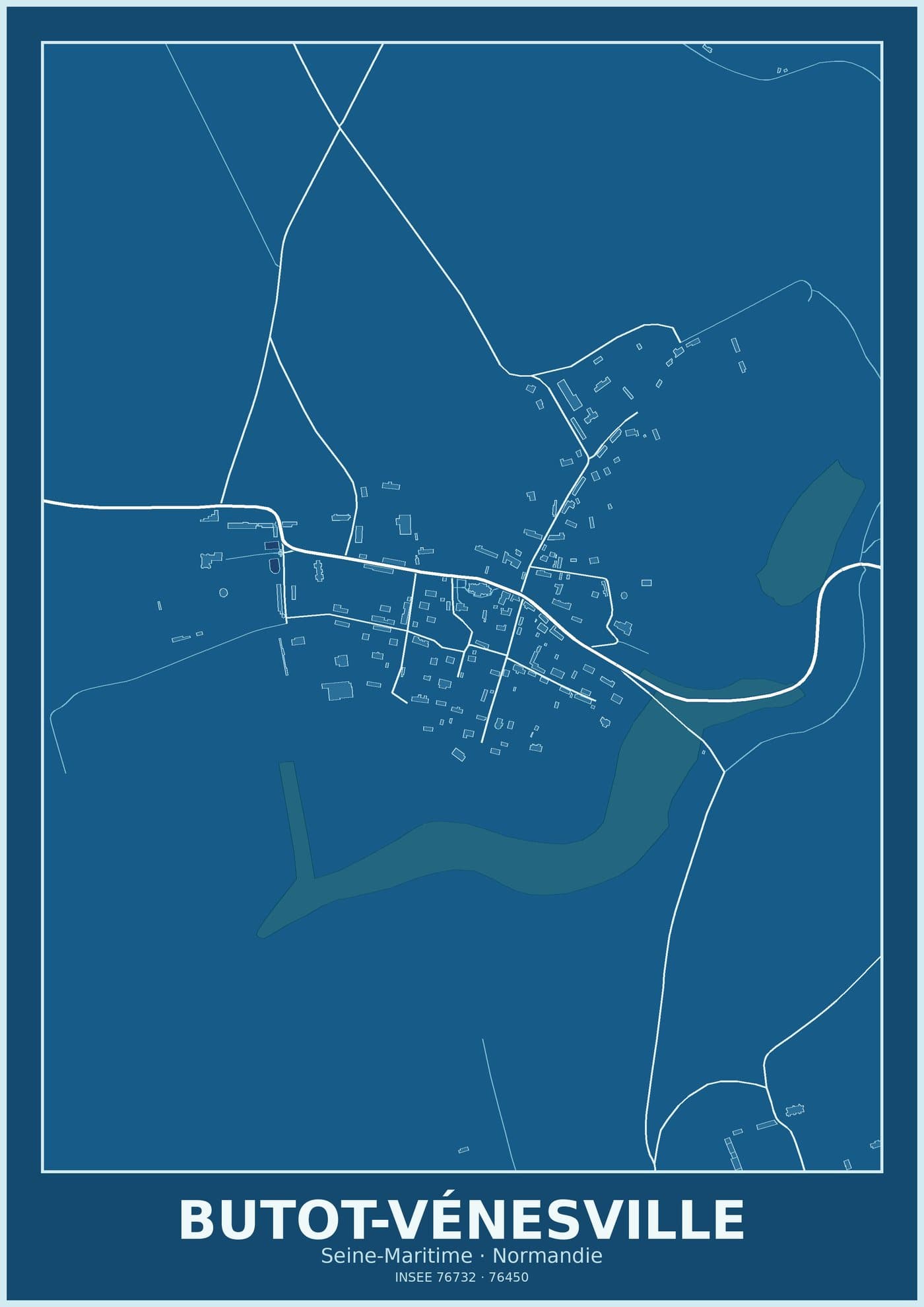 Plan de Butot-Vénesville