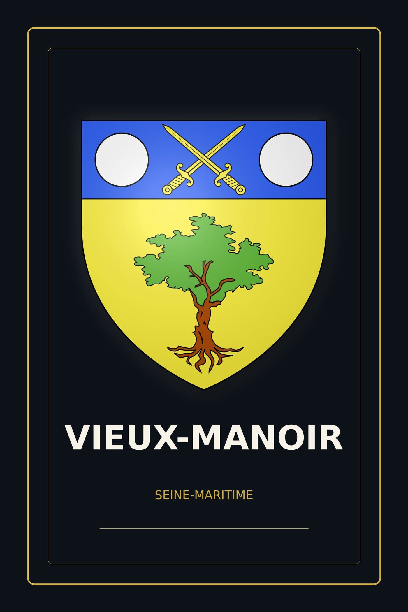 Blason de Vieux-Manoir