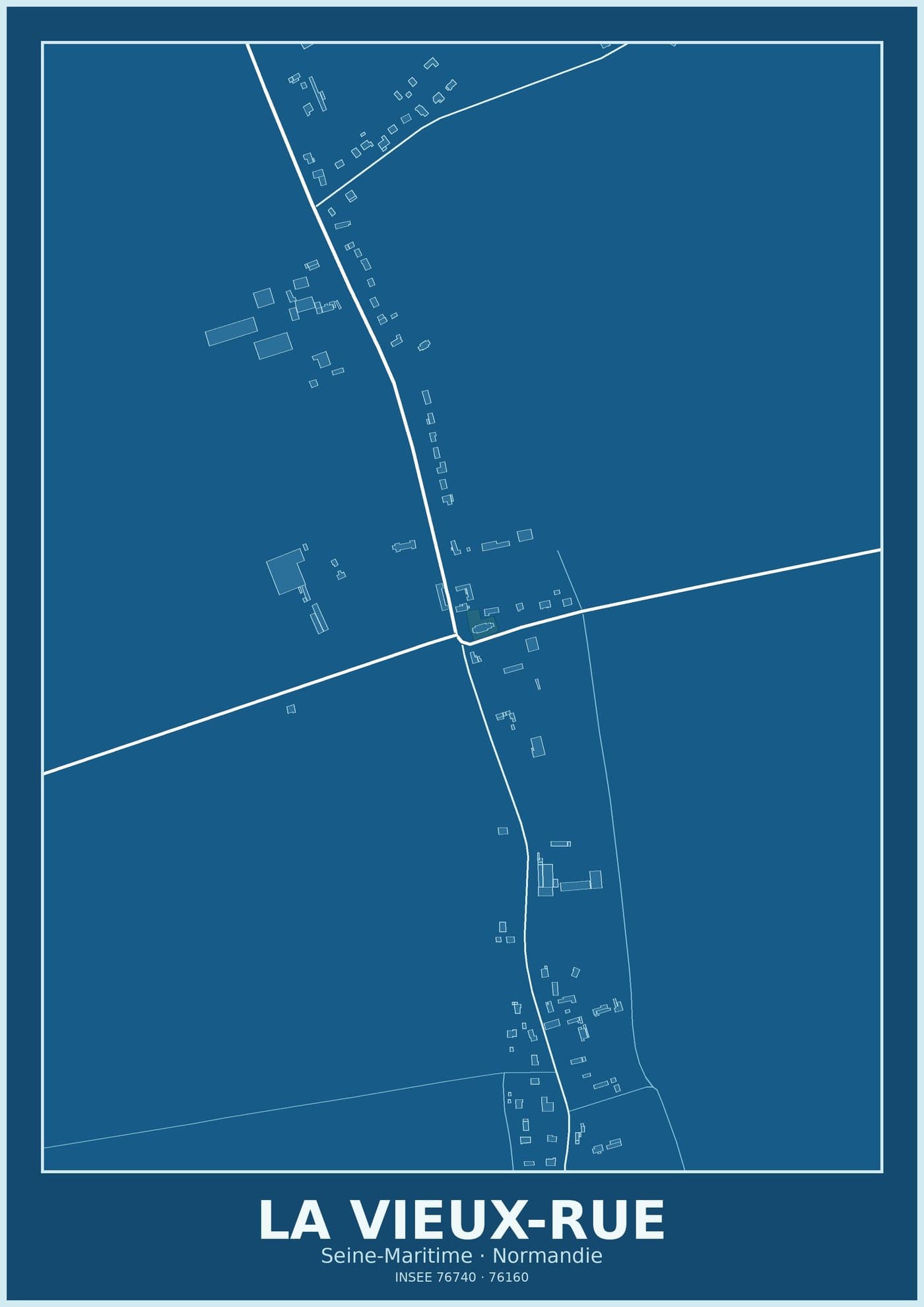 Plan de La Vieux-Rue