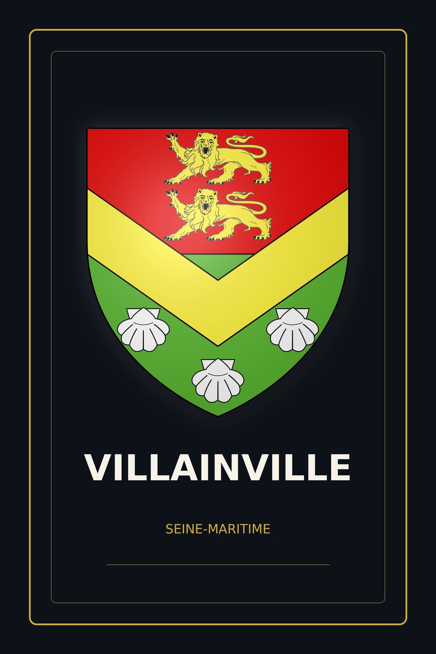 Blason de Villainville