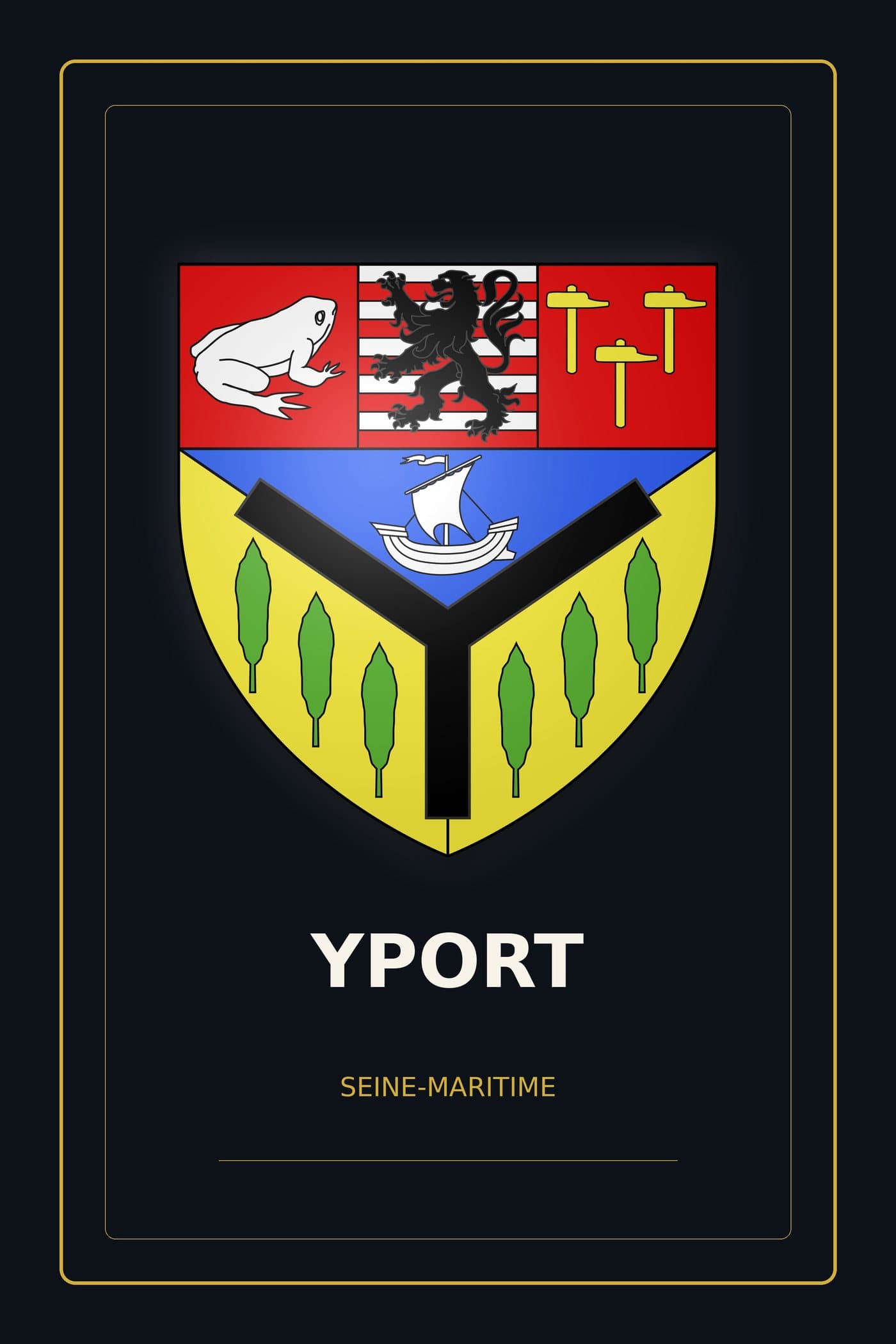 Blason d'Yport