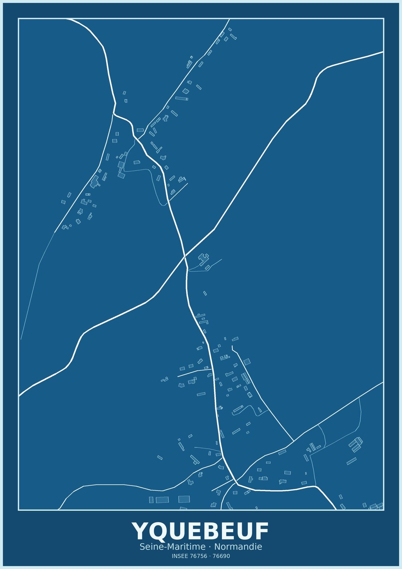 Plan d'Yquebeuf