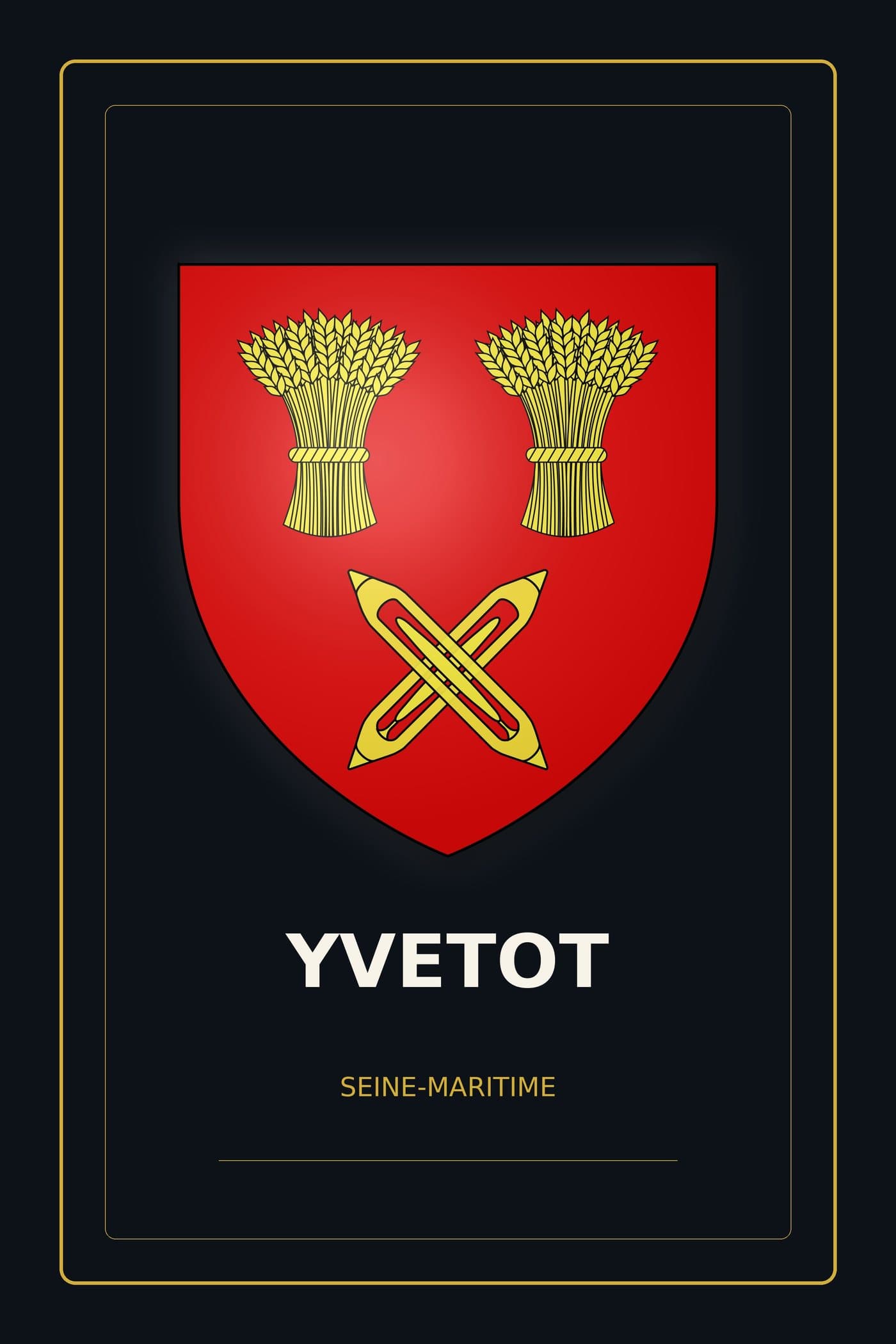 Blason d'Yvetot