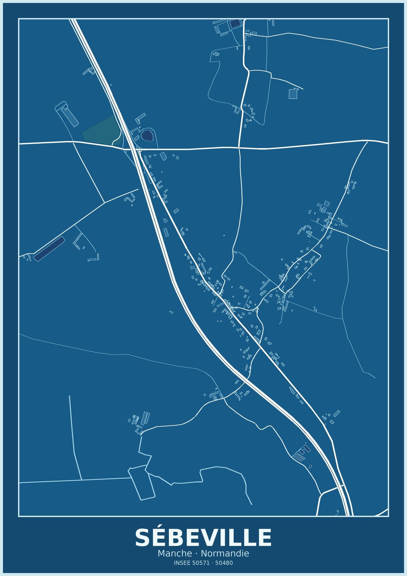 Plan de Sébeville